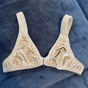 SKIMS velvet bralette